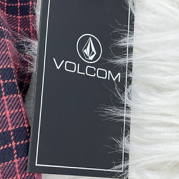 NEW Volcom Chicheck Urself Top Women's Size 8 Medium Cropped Fitted Tube Top - Picture 6 of 10